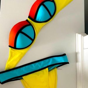 Neon bikini